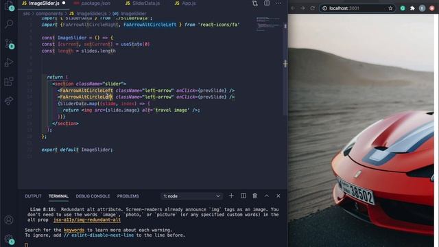 Build a React Image Slider Carousel from Scratch Tutorial смотреть онлайн
