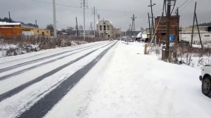 Очистка дорог от снега