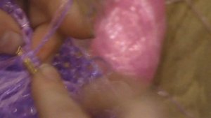 Мастер класс:Мочалка крючком\Как связать мочалку крючком с вытянутыми петлями.