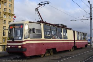 Трамваи ЛВС-86К работают на 36 маршруте Петербурга