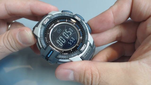Casio Protrek PRG270-7 Solar Compass Watch PRG-270-7CR смотреть онлайн