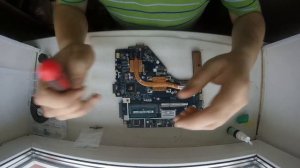 Ноутбук Acer Z5WE1 Разборка и чистка