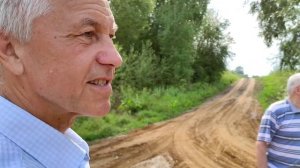 По дороге и дорога в село Никольское, Бабынинского района.