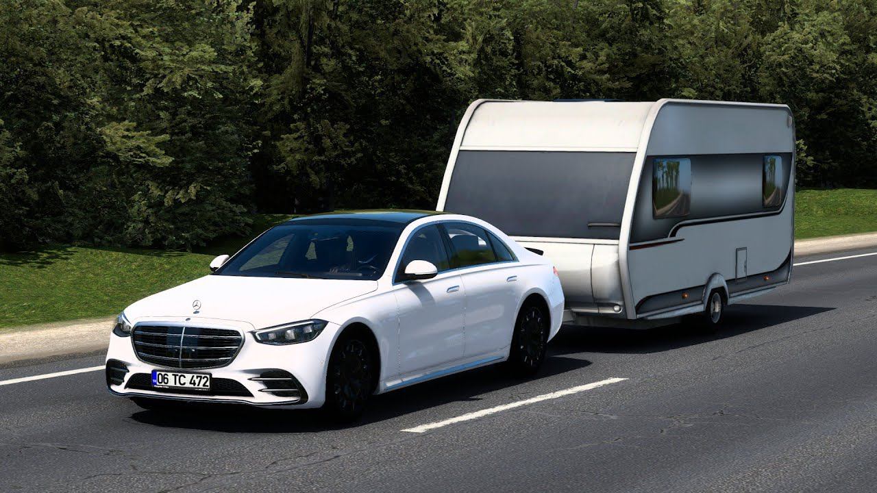 [ETS 2] Mercedes-Benz W223 S-Class_See a Frankfurt dreem in sunny Krasnodar смотреть онлайн