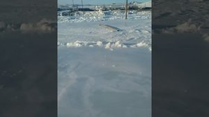 Село Ильдикан в Забайкалье покрыло льдом