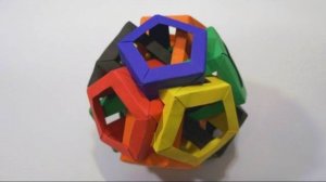 Origami Six Pentagonal Prisms (Daniel Kwan)