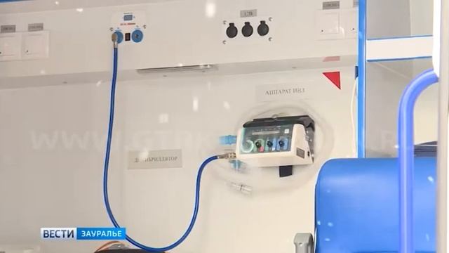 В Зауралье машин скорой помощи стало больше смотреть онлайн