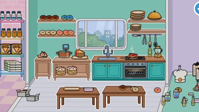 КАФЕ "СЛАДКОЕЖКА" - ТОКА БОКА / обустройство домика / Toca Life World / Милашка Малышка смотреть онлайн