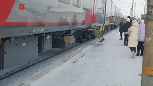 "Движуха Ласточек 1" Новая ЭС2Г-152 "Ласточка" с сообщением Екатеринбург Пасс. - Качканар