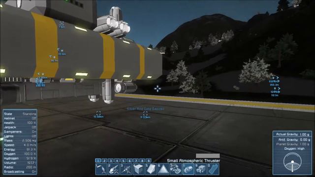 Let's Play Space Engineers Ep. 9 - Pushing Miner 1 Too Hard смотреть онлайн