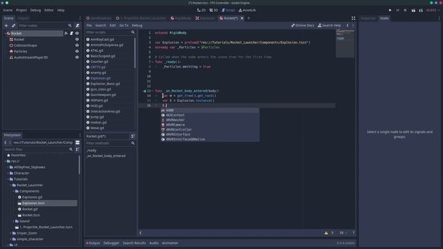 Making Projectile Weapons in Godot 3.4!