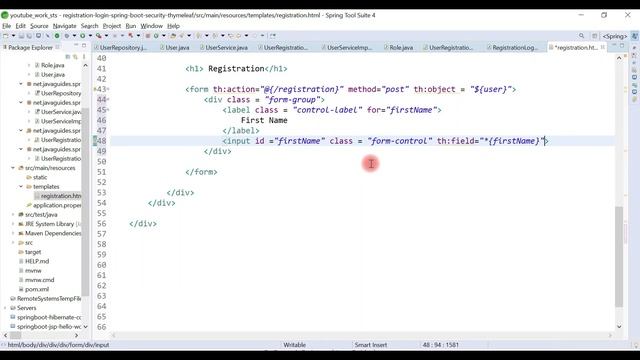 Spring Security Tutorial | Full Course | Spring Boot Login And Registration With MySQL Database