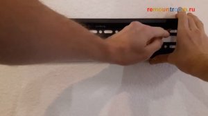 Вешаем телевизор на стену правильно. Как крепить кронштейн для телевизора