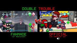 FNF': Vs Impostor V5 - Double Trouble (Official Vs Fanmade) (fanmade restored vs impostor trouble)