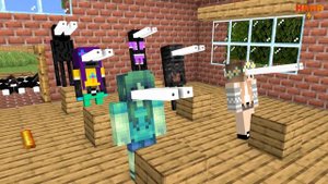 Monster School : Lucky Wheel With Coffin Dane Version - Funny Minecraft Animation