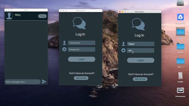 Multiple Client Chat Application using JavaFx || Code With Niloy смотреть онлайн