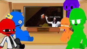 Rainbow friends reacts to roblox funny Meme Video // Gacha Club //
