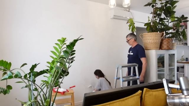 ПРЕОБРАЖЕНИЕ КУХНИ-ГОСТИНОЙ! ПОКРАСКА СТЕН, УБОРКА, СОЗДАЮ УЮТ и КРАСОТУ в ДОМЕ после ПЕРЕЕЗДА. смотреть онлайн