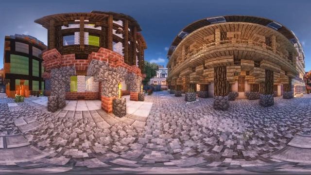 360° Minecraft RAY TRACING - Photorealistic x2048 in 360° VR Minecraft смотреть онлайн