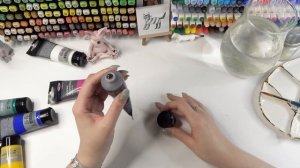 Обзор на акриловые краски, кисти, бумагу и мастихины от Гамма