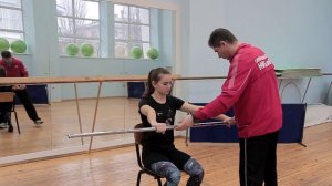 Выкрут в плечевых суставах 2.4.2., 3.4.1., 4.4.2.