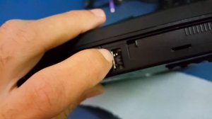 To interrupt normal startup press the blue thinkvantage button. (Lenovo ThinkPad T400)