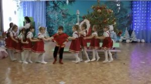 Танец "Валенки" на Новом Году в детском саду