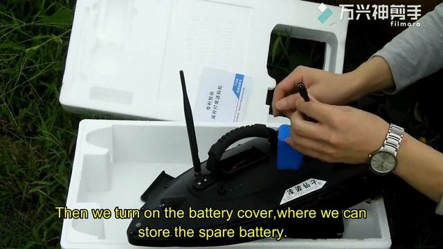 Прикормочный кораблик  для рыбалки Lingboxianzi T188, улучшенная версия кораблика Flytec