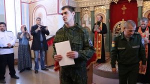 06.05.2019г. Верстание в казаки в храме Благовещения Пресвятой Богородицы