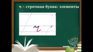 1 Класс Русский язык Строчная буква Ч