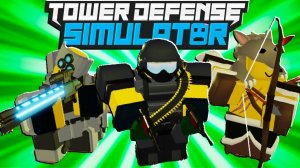 Tower Defense с медвекотом и мастером агушей 1 часть