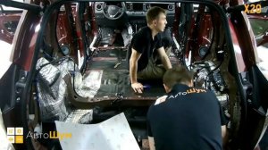 Шумоизоляция багажника с арками Toyota Rav4 XA40 в уровне Экстра. АвтоШум.