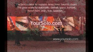 Caccini - Ave Maria. Orchestra karaoke backing track