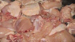 Курица с карри жареная на сковороде