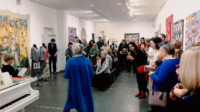 Открытие выставки "Русский стиль. Взгляд из 21 века. Текстильные истории" в Галерее Нагорная