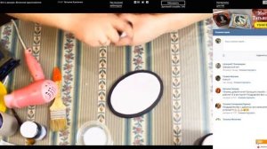 Татьяна Куксенко мастер-класс шкатулка в стиле Федоскино декупаж