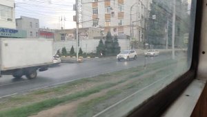 Саратов, Трамвай 3,КТМ-71-605+поломка на линий и сход