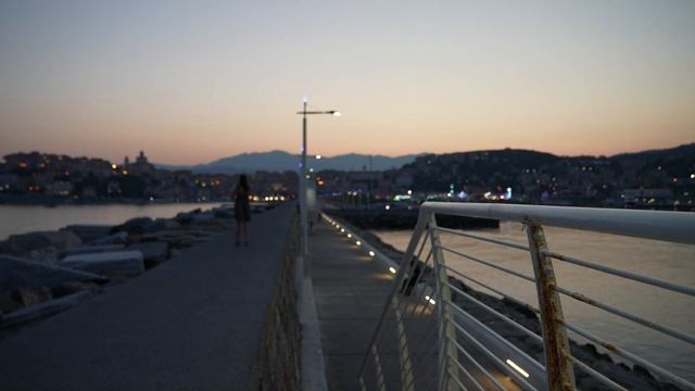 Imperia Porto Maurizio ?? Italy | summer 2022 | walking tour (7 min) смотреть онлайн