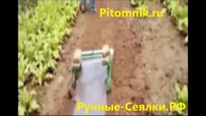 Ручной пленкоукладчик для садоводства