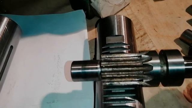 2М112. Новая вал-шестерня для пиноли смотреть онлайн