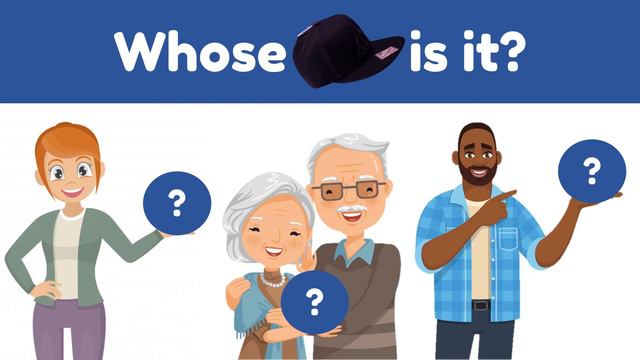 Possessive Pronouns | Whose Is It? | Learn English ESL Guessing Game смотреть онлайн