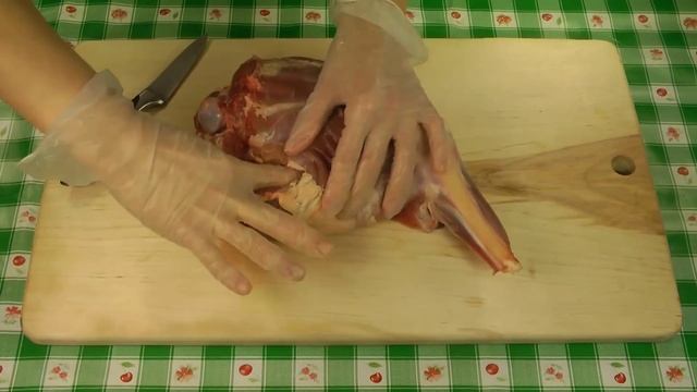 Запечённая баранья нога видео рецепт смотреть онлайн