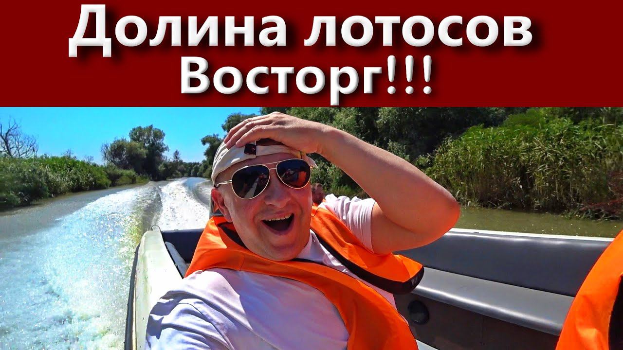 Незабываемое зрелище! Восторг! Долина лотосов. Таманский полуостров. 2021