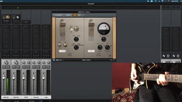 V76 Preamp UAD Unison | How to sound like The Beatles John Lennon's Revolution DI Guitar Sound 🎸 смотреть онлайн