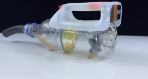 Мини-пылесос из ПЭТ-бутылки