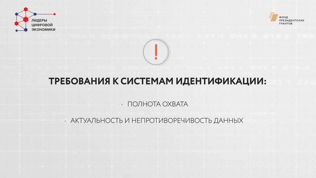 Лекция 7. «Системы идентификации»