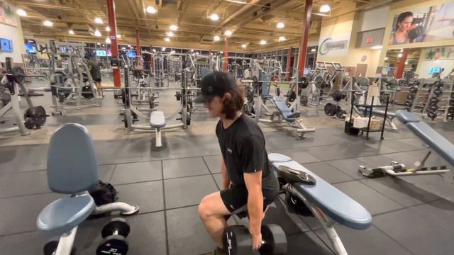 Bear Wilkins, Baseball Catcher (2023 HS Grad) 20NOV21 - Lower Body Weight Training смотреть онлайн