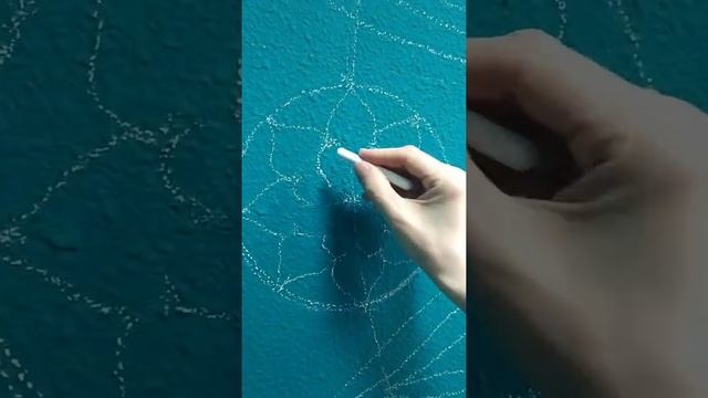 Мандала цветок жизни/Мандала на стене