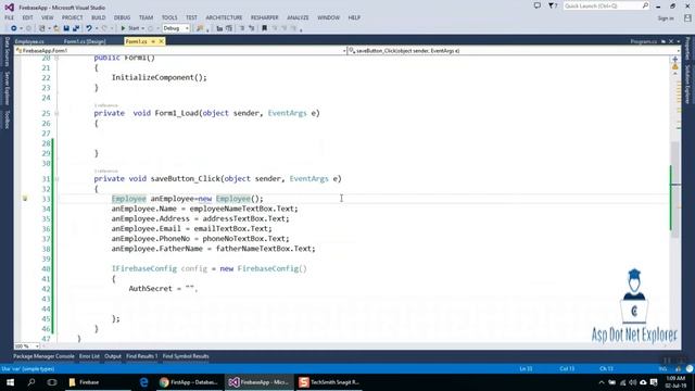 Save Employee into firebase смотреть онлайн