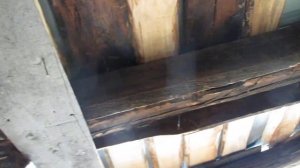 Как починить очень старую крышу с прогнутыми стропилами . Мастерская  Сеньора Арсения